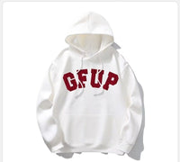 Hooded Sweater Men's Clothes Heavy American Retro Hooded