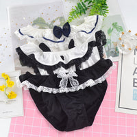Women's Cute Fashion Cartoon Milk Fiber Panties