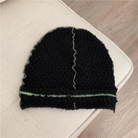 Knitted Wool Hat With Ear Protector