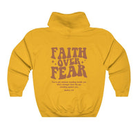 Faith Over Fear Hoodie Christian Sweatshirt Fashion Faith Shi