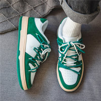 Casual Breathable Platform Low-top Lace-up Sneaker