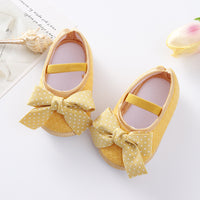 Baby Shoes Bow Soft Sole Toddler