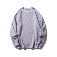 Women's Round Neck Sweater Autumn Winter Coat Retro Brocade Sweater