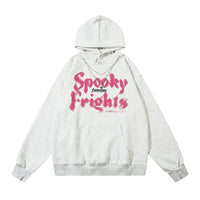 Loose Casual Letters Printed Hoodie