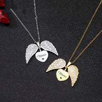 Custom Laser-cut Stainless Steel Necklace