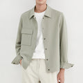 Polo Collar Jacket New Casual Korean Fashion Loose Blouson