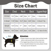 Small Dog Sweater Hoodies Dress Winter Knit Cute Clothing Heart Puppy Clothes
