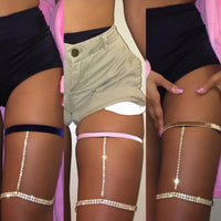 Fashion Minimalist Claw Diamond Full Diamond Body Chain