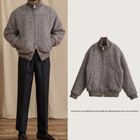 Winter Thickened Goose Down Stand-Up Collar Short Warm Coat