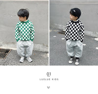 Boys Plus Velvet Pants Thick Casual One-piece Velvet Sweatpants