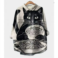 Animal 3D Printed Long Sleeve Shirt