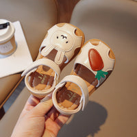 Fashion Personality Carrot Rabbit Sandals For Girls
