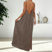 Fashionable Sexy Patchwork Long Dress