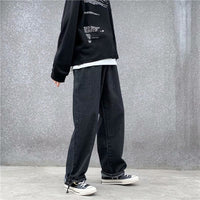 Straight Loose Autumn All-matching Draping Mop Pants