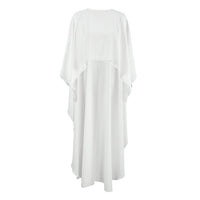 Chiffon White Shirt Women's Design Hanging Pullover