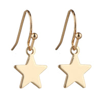 Classic Ball-Hook Geometric Lightning Heart Earrings