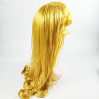Cosplay Mid-point Golden Wig Stage Performance