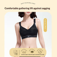 Fixed Shoulder Strap Lace Lingerie Bra