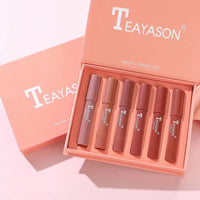 Women's Multi-Color Matte Lipstick Set 6-Pack