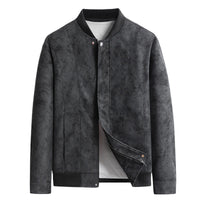 Men's Casual Loose Suede Jacket