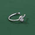 European and American cross-border personality trend nose studs exquisite micro-diamond body piercing false nose ring crown nose clip zircon accessories