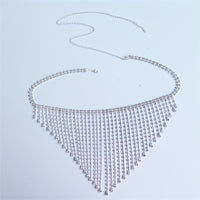 Bohemian Diamond Tassel Sexy Waist Chain T-back Rhinestone Chain Accessories