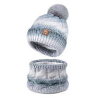 Gradient Knit Casual Women's Hat
