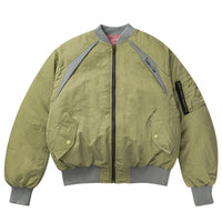 American-style Embroidered Patchwork Cotton Jacket