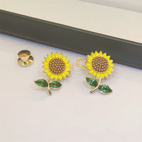 Sunflower Waist Button Jeans Waist Tightening Fixing Buckle