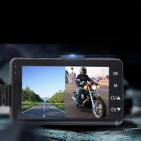 High-Definition 720P Split-Type Waterproof Dual-Lens Motorcycle Dash Cam