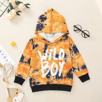Korean Style Children's Hooded Sweater Trousers Suit