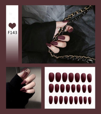 Matte Matte Super Long Ballet Nail