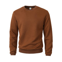 Crew-neck Base-layer Top Men's Casual Hoodie