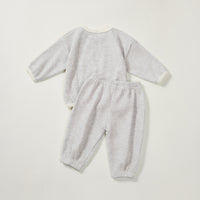 Solid Color Casual Baby Homewear