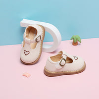 Girls' Leather Baby Soft Sole Princess Shoes