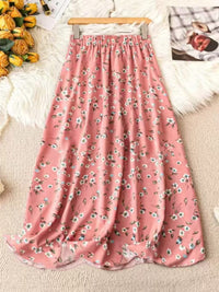 New Womens Floral Print Mini Skirt