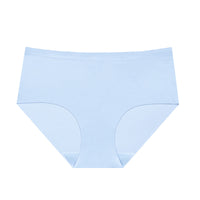 Cross-border Sports Mid-high Waist Traceless Panties Ice Silk Belly Contracting Hip Lifting