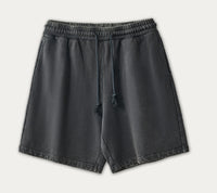 High Street Casual Pants Washed Men's Shorts