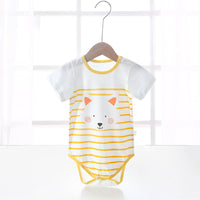 Men's And Women's Baby Short-sleeved Romper Romper