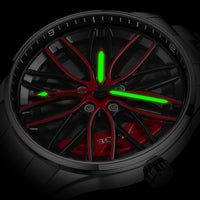 Rotating Dial Watch With A Hollowed-out Design