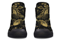 Printed Couple High-top Canvas Shoes