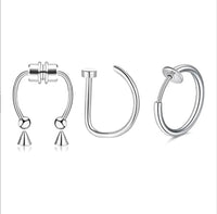 Stainless Steel Magnet Nose Ring