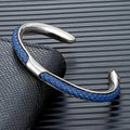 Fashionable Stainless Steel Braided Bracelet