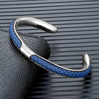 Fashionable Stainless Steel Braided Bracelet