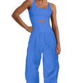 Women's Sleeveless Sports Suit Jumpsuit