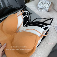 Small Sling Beauty Back Vest One-piece Fixed Cup Tube Top