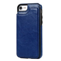 Crazy Horse Print Leather Protective Case Mobile Phone Holster