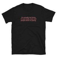 Cotton American Street Font Print Niche Retro Loose Short Sleeve