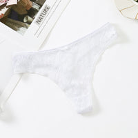 Lace Sexy Solid Color See-through Cotton Shorts