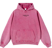 Heavyweight Washed And Distressed Loose Batik Sweatshirt